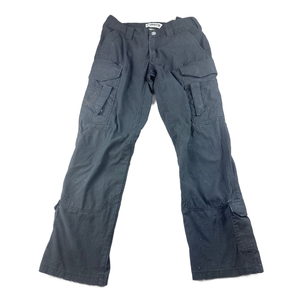 First Tactical Cargo Pants Women 8 Regular Black V2 Ripstop Tactical Outdoor